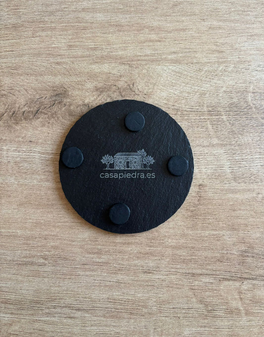 Spain 2010 World Cup Coasters - Pack of 4 Engraved Slate Football Coasters for Fans